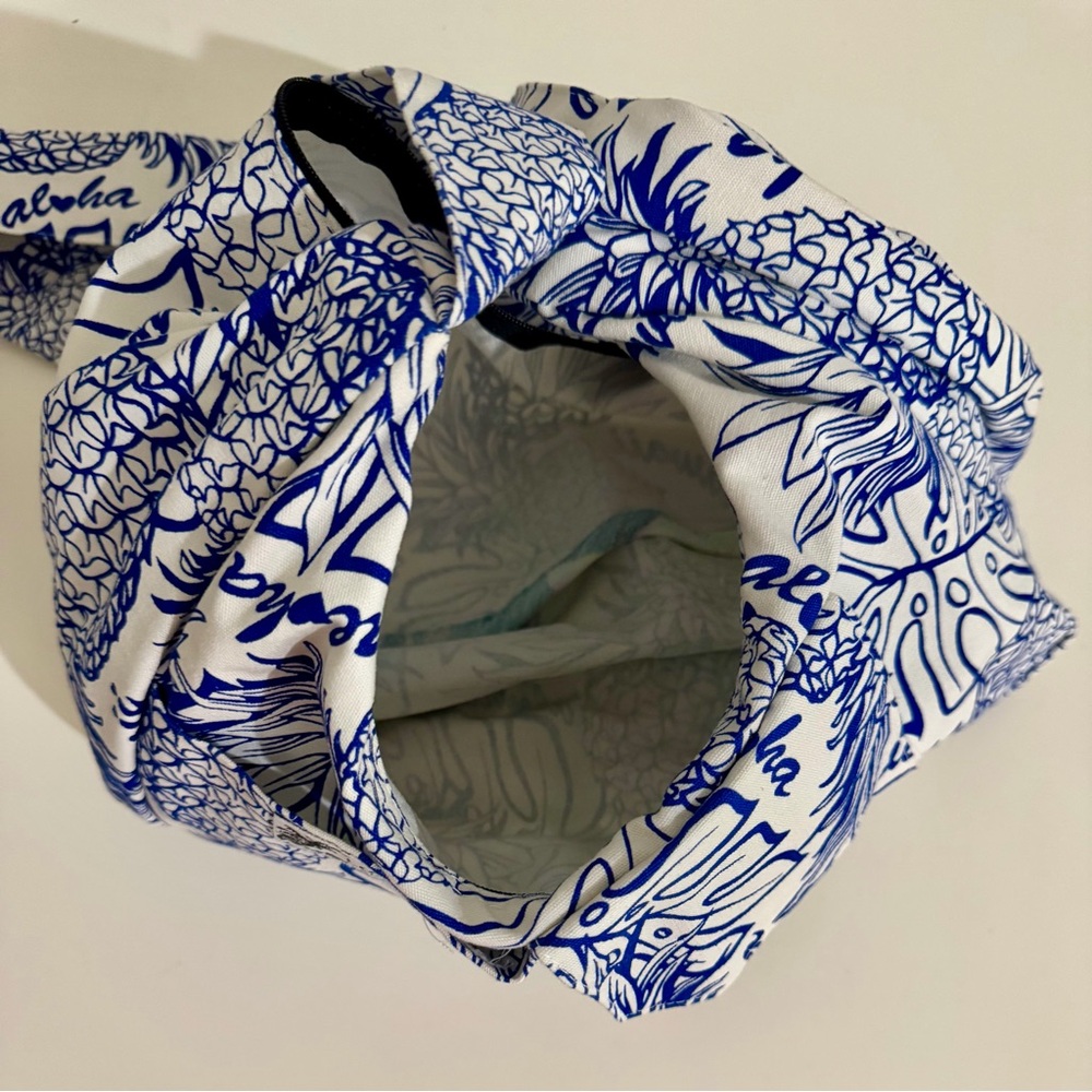 Hawaiian made cotton crossbody bag - Picture 6 of 8